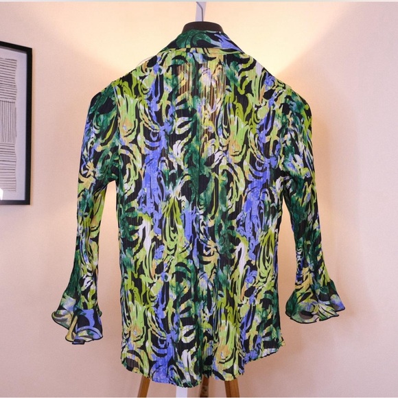 Y2K Vintage Fairy Cato Button Up Size Small - Picture 2 of 7